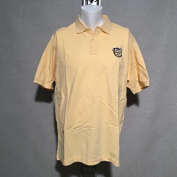 NWOT Kentucky Derby Polo Collared Shirt - Picture 1 of 3